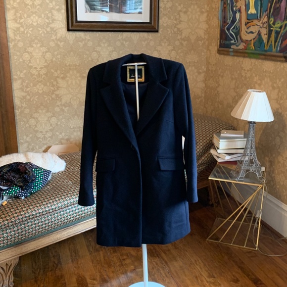 Sam Edelman NWOT navy peacoat. Retail 220. - Picture 3 of 8